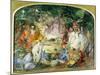 The Original Sketch for the Fairy's Banquet-John Anster Fitzgerald-Mounted Giclee Print
