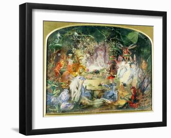 The Original Sketch for the Fairy's Banquet-John Anster Fitzgerald-Framed Giclee Print