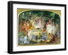 The Original Sketch for the Fairy's Banquet-John Anster Fitzgerald-Framed Giclee Print