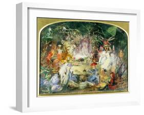 The Original Sketch for the Fairy's Banquet-John Anster Fitzgerald-Framed Giclee Print