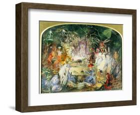 The Original Sketch for the Fairy's Banquet-John Austen Fitzgerald-Framed Giclee Print