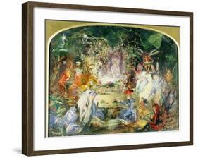 The Original Sketch for the Fairy's Banquet-John Austen Fitzgerald-Framed Giclee Print