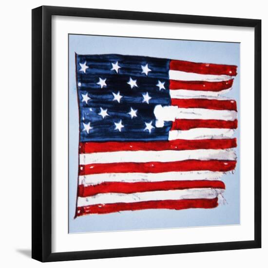 The Original Star-Spangled Banner-null-Framed Giclee Print