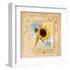 the Original Sunflower-Joadoor-Framed Art Print