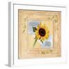 the Original Sunflower-Joadoor-Framed Art Print