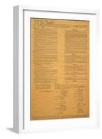 The Original United States Constitution-null-Framed Photographic Print