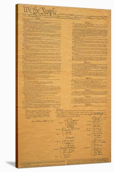 The Original United States Constitution-null-Stretched Canvas