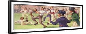 The Origins of Rugby-Pat Nicolle-Framed Giclee Print