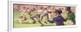 The Origins of Rugby-Pat Nicolle-Framed Giclee Print