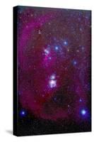 The Orion Nebula, Belt of Orion, Sword of Orion and Nebulosity-null-Stretched Canvas