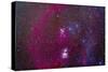 The Orion Nebula, Belt of Orion, Sword of Orion and Nebulosity-null-Stretched Canvas