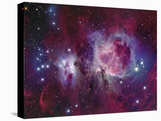 The Orion Nebula with Reflection Nebula Ngc 1977-Stocktrek Images-Stretched Canvas