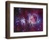 The Orion Nebula with Reflection Nebula Ngc 1977-Stocktrek Images-Framed Photographic Print