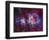 The Orion Nebula with Reflection Nebula Ngc 1977-Stocktrek Images-Framed Photographic Print