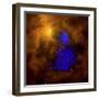 The Orion Nebula-Stocktrek Images-Framed Premium Photographic Print