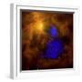 The Orion Nebula-Stocktrek Images-Framed Premium Photographic Print