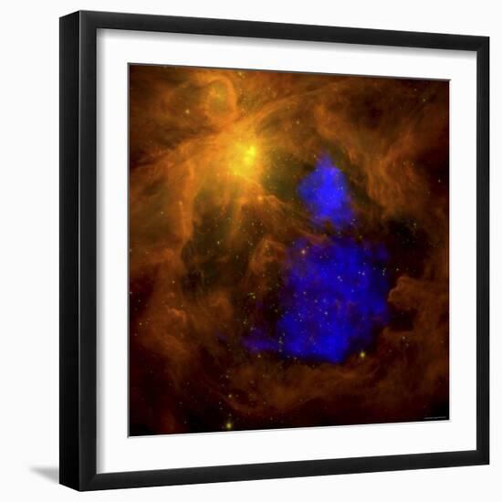 The Orion Nebula-Stocktrek Images-Framed Photographic Print