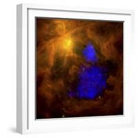 The Orion Nebula-Stocktrek Images-Framed Photographic Print