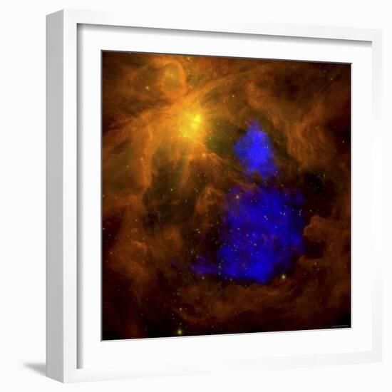 The Orion Nebula-Stocktrek Images-Framed Photographic Print