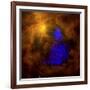 The Orion Nebula-Stocktrek Images-Framed Photographic Print