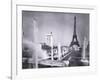 The Ornamental Lakes in Front of the Eiffel Tower, During the Paris International Exposition, 1937-French Photographer-Framed Giclee Print