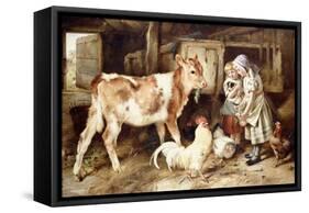 The Orphan, 1887-Walter Hunt-Framed Stretched Canvas