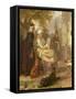 The Orphan of the Temple-Edward Matthew Ward-Framed Stretched Canvas