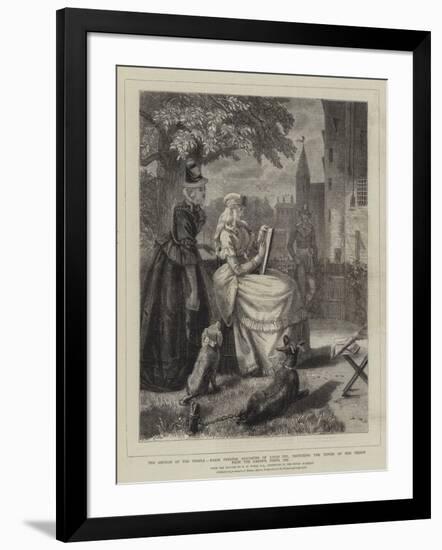 The Orphan of the Temple-Edgar Melville Ward-Framed Giclee Print