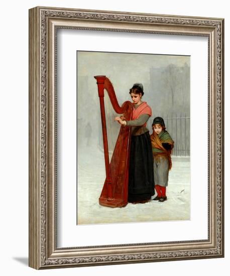 The Orphans, 1870-Philip Hermogenes Calderon-Framed Giclee Print