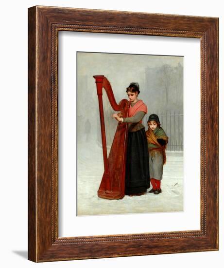 The Orphans, 1870-Philip Hermogenes Calderon-Framed Giclee Print