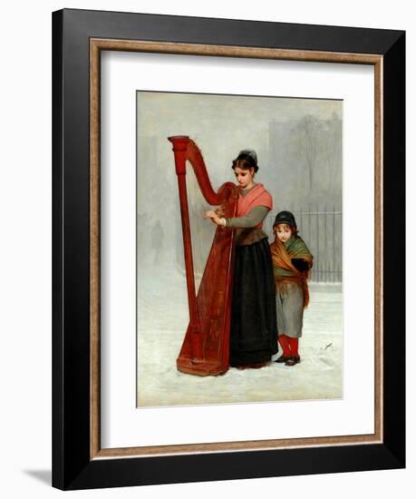 The Orphans, 1870-Philip Hermogenes Calderon-Framed Giclee Print