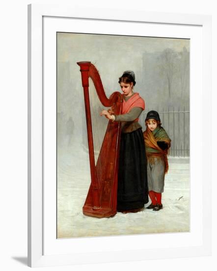 The Orphans, 1870-Philip Hermogenes Calderon-Framed Giclee Print