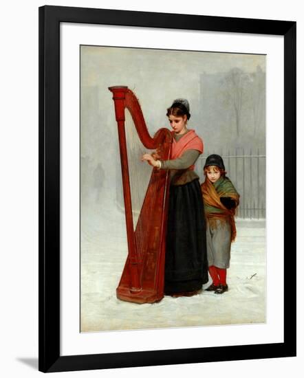 The Orphans, 1870-Philip Hermogenes Calderon-Framed Giclee Print