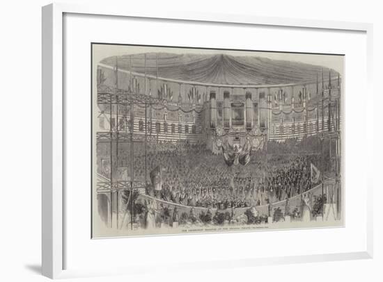 The Orpheonist Festival at the Crystal Palace-null-Framed Giclee Print