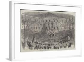 The Orpheonist Festival at the Crystal Palace-null-Framed Giclee Print