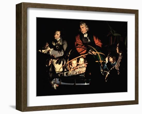 The Orrery, Exh. 1766-Joseph Wright Of Derby-Framed Giclee Print