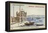 The Ortakoy Mosque at the Entrance to the Bosphorus-null-Framed Stretched Canvas