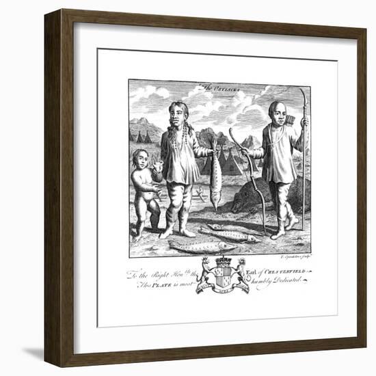 The Ostiacks, 19th Century-T Spendelone-Framed Giclee Print