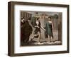 The ostracism of Aristides the Just (c530-c468 BC), ancient Greek (Athenian) soldier and statesman-French School-Framed Giclee Print