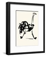 The Ostrich-Pablo Picasso-Framed Serigraph