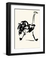 The Ostrich-Pablo Picasso-Framed Serigraph