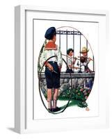 "The Other Half, One,"September 19, 1931-Alan Foster-Framed Giclee Print