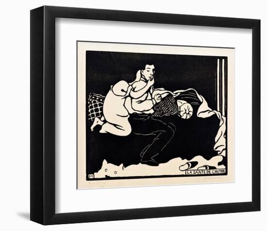 The Other's Health-Félix Vallotton-Framed Giclee Print