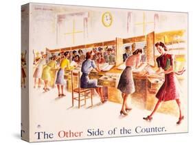 The Other Side of the Counter-Donia Nachshen-Stretched Canvas