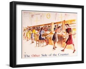 The Other Side of the Counter-Donia Nachshen-Framed Art Print