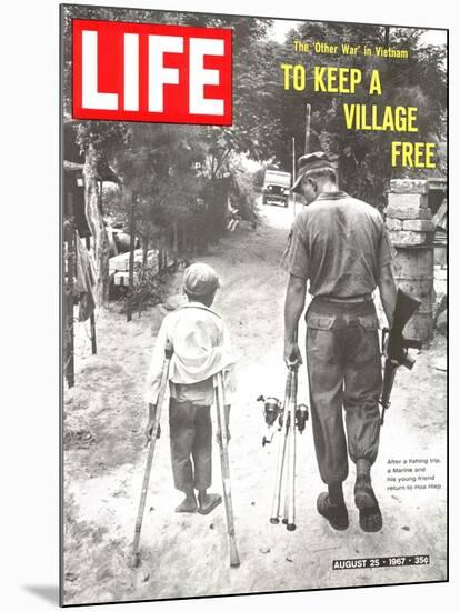 The Other War in Vietnam: To Keep a Village Free, August 25, 1967-Co Rentmeester-Mounted Photographic Print