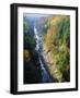 The Ottauquechee River, Quechee Gorge, Vermont, USA-Fraser Hall-Framed Photographic Print