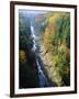 The Ottauquechee River, Quechee Gorge, Vermont, USA-Fraser Hall-Framed Photographic Print