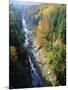 The Ottauquechee River, Quechee Gorge, Vermont, USA-Fraser Hall-Mounted Photographic Print