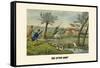 The Otter Hunt-Henry Thomas Alken-Framed Stretched Canvas